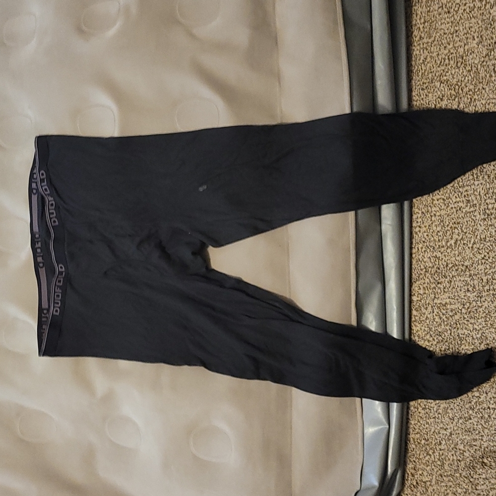 Duofold mens 2XL thermal underwear black